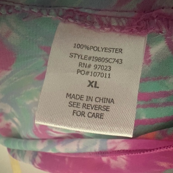 Miken Colorful Chevron Pattern Cover-Up (870) - Picture 9 of 10